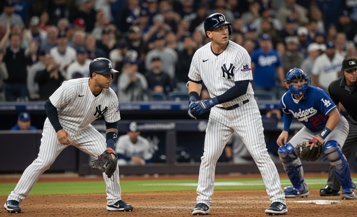 Yankees vs dodgers match player stats