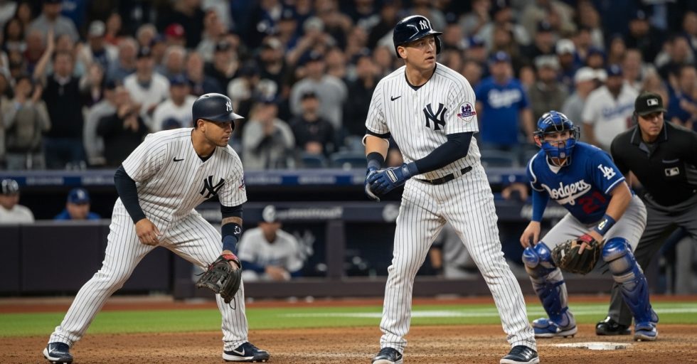 Yankees vs dodgers match player stats