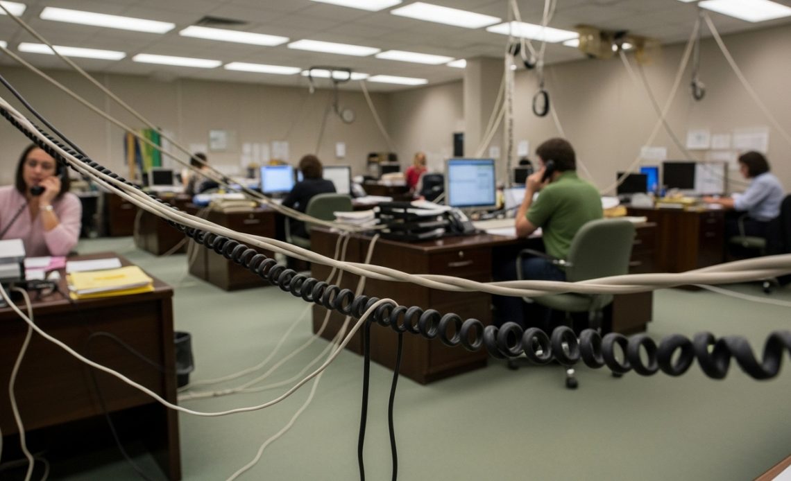 are phone lines part of the office supply