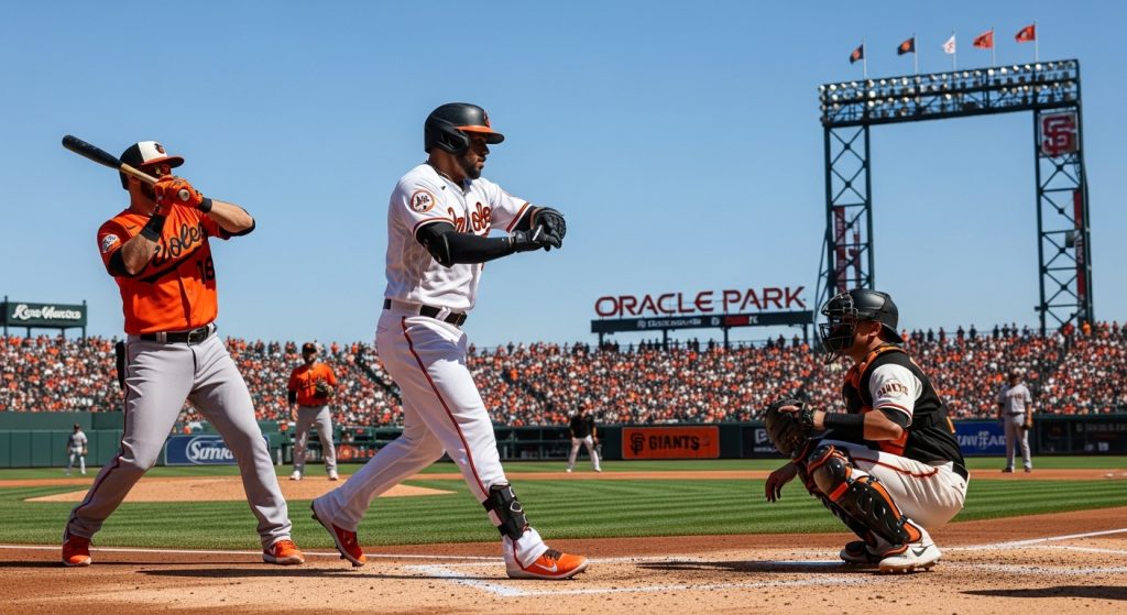 baltimore orioles vs san francisco giants match player stats