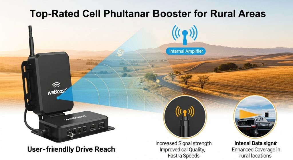 best cell phone booster for rural areas​