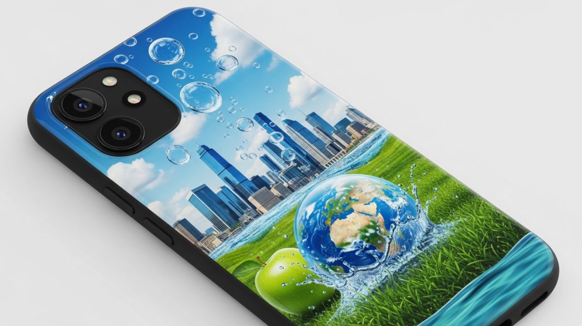 frutiger aero phone case